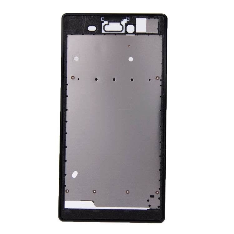 Front Housing  with Adhesive Sticker for Sony Xperia T3, For Xperia T3(Black), For Xperia T3(White)