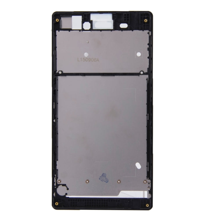 Front Housing  with Adhesive Sticker for Sony Xperia T3, For Xperia T3(Black), For Xperia T3(White)
