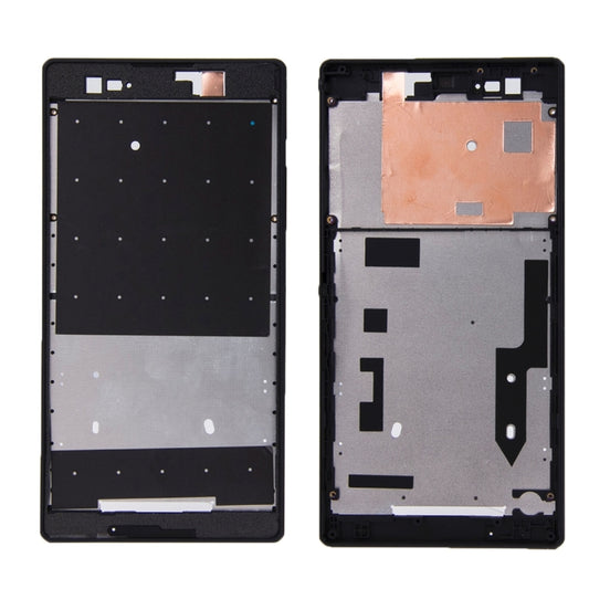 Front Housing  with Adhesive Sticker for Sony Xperia T2 Ultra, For Xperia T2 Ultra(Black), For Xperia T2 Ultra(Gold), For Xperia T2 Ultra(White)
