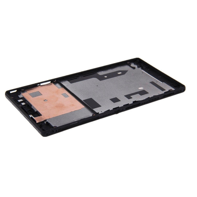 Front Housing  with Adhesive Sticker for Sony Xperia T2 Ultra, For Xperia T2 Ultra(Black), For Xperia T2 Ultra(Gold), For Xperia T2 Ultra(White)