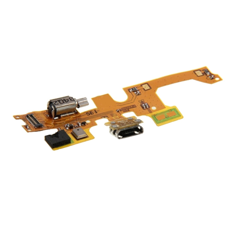 For Vivo X5 / X510 / Xplay Charging Port Flex Cable & Vibrating Motor, For Vivo X5