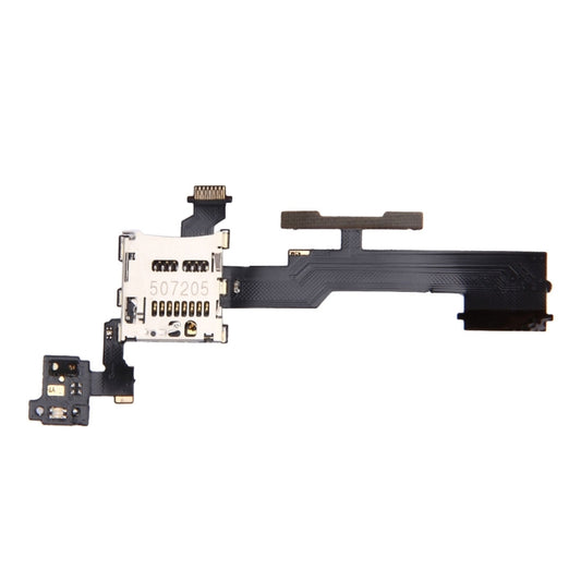 Volume Control Button & SD Memory Card Slot Flex Cable  for HTC One M8, For One M8