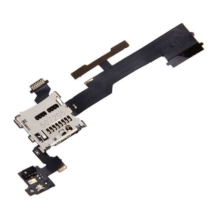 Volume Control Button & SD Memory Card Slot Flex Cable  for HTC One M8, For One M8