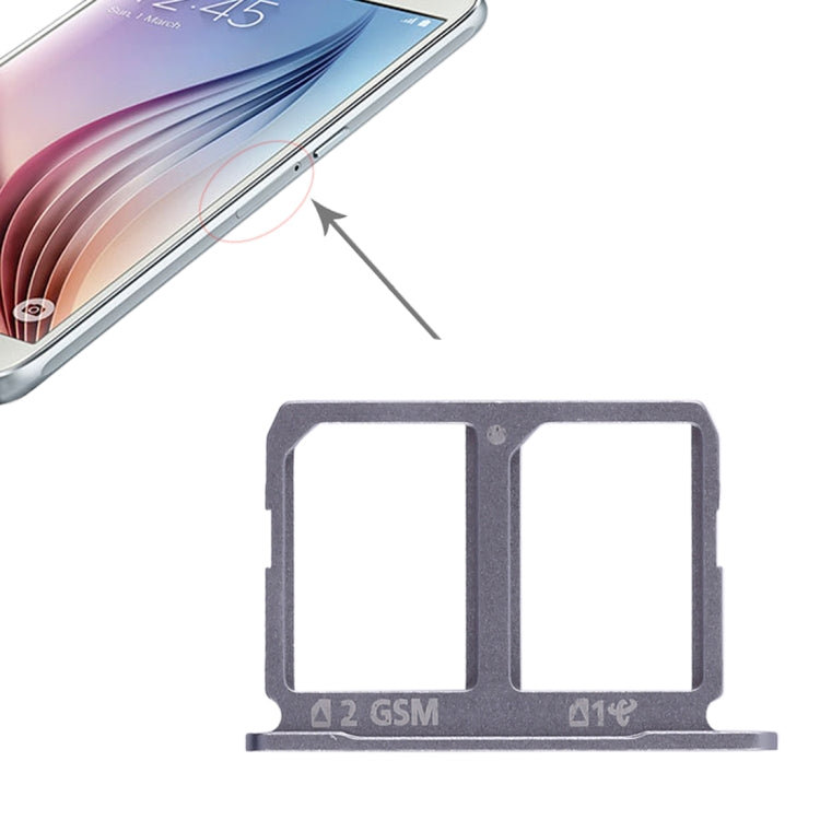 For Galaxy S6 2 SIM Card Tray, For Galaxy S6, For Samsung Galaxy S6 - BSPART