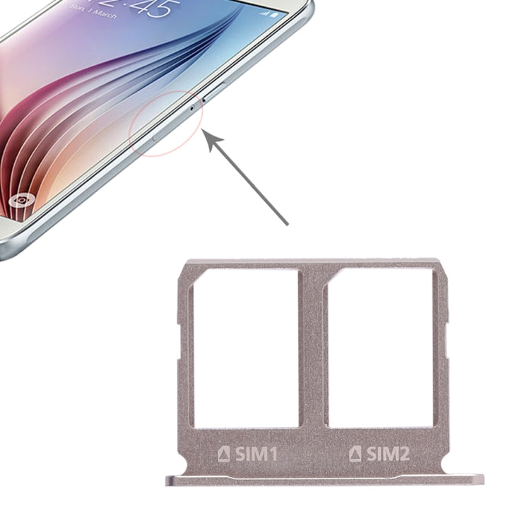 For Galaxy S6 2 SIM Card Tray, For Galaxy S6, For Samsung Galaxy S6 - BSPART