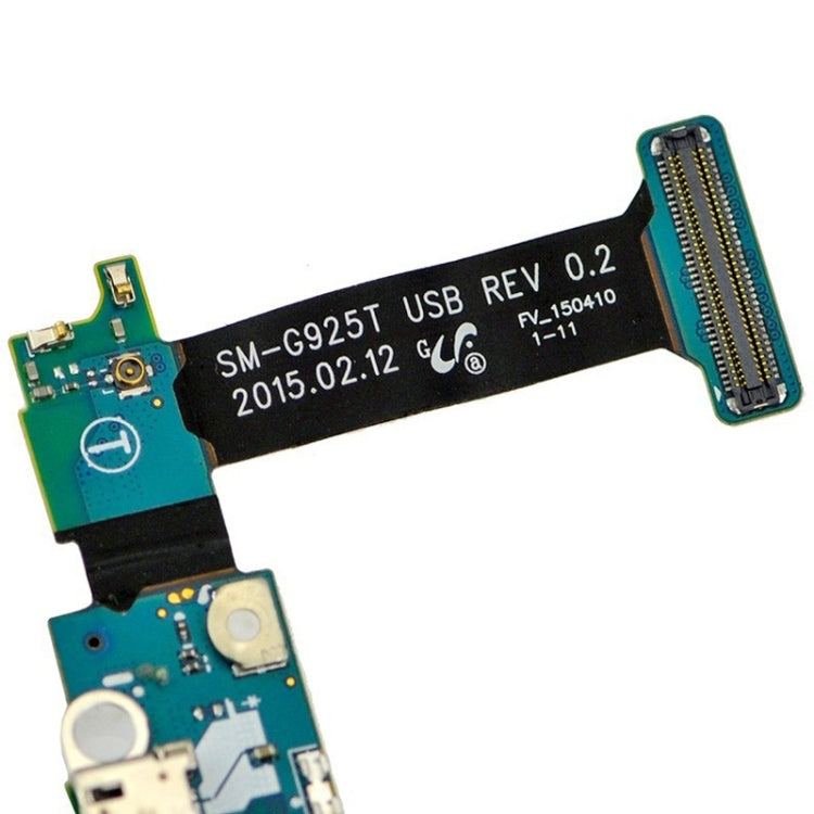 For Galaxy S6 edge / G925T Charging Port Flex Cable Ribbon, For Samsung Galaxy S6 edge / G925T