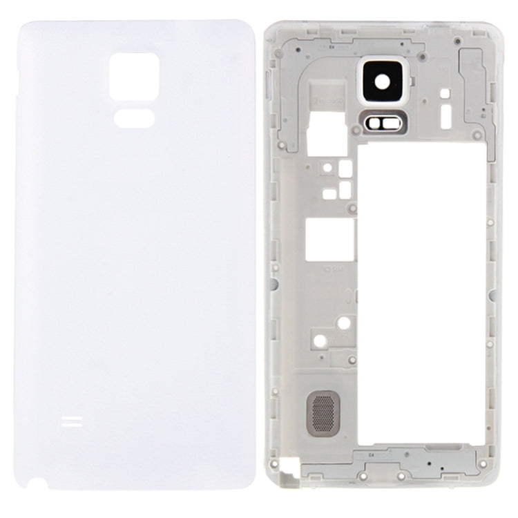 For Galaxy Note 4 / N910F Full Housing Cover (Middle Frame Bezel Back Plate Housing Camera Lens Panel + Battery Back Cover ) , For Samsung Galaxy Note 4 / N910F