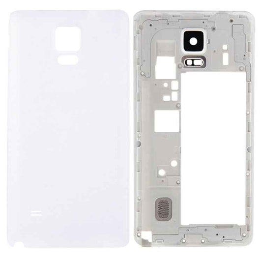 For Galaxy Note 4 / N910F Full Housing Cover (Middle Frame Bezel Back Plate Housing Camera Lens Panel + Battery Back Cover ) , For Samsung Galaxy Note 4 / N910F