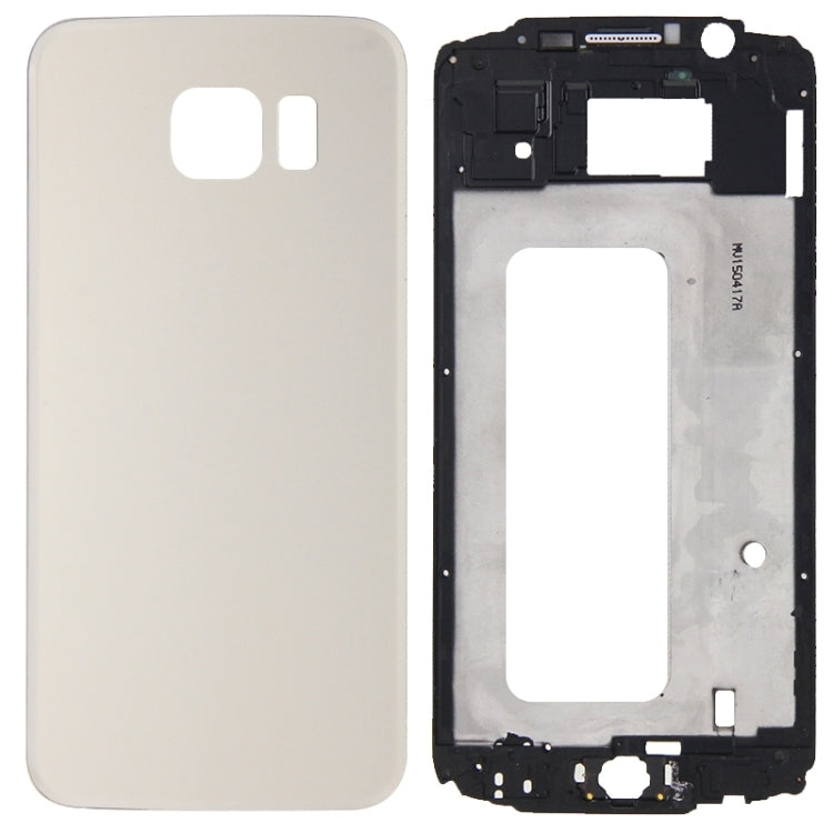 For Galaxy S6 / G920F Full Housing Cover (Front Housing LCD Frame Bezel Plate + Battery Back Cover ) , For Galaxy S6 / G920F