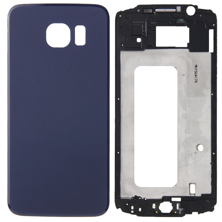 For Galaxy S6 / G920F Full Housing Cover (Front Housing LCD Frame Bezel Plate + Battery Back Cover ) , For Galaxy S6 / G920F