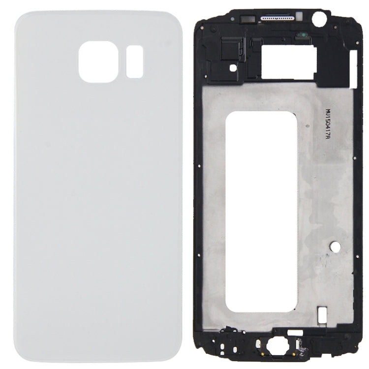 For Galaxy S6 / G920F Full Housing Cover (Front Housing LCD Frame Bezel Plate + Battery Back Cover ) , For Galaxy S6 / G920F
