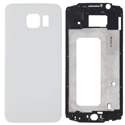 For Galaxy S6 / G920F Full Housing Cover (Front Housing LCD Frame Bezel Plate + Battery Back Cover ) , For Galaxy S6 / G920F