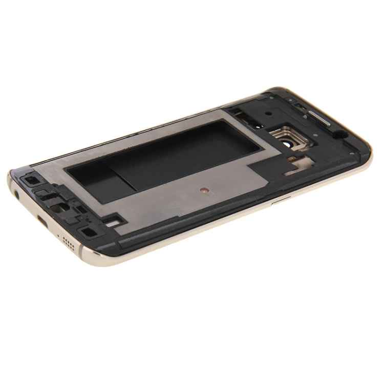 For Galaxy S6 Edge / G925 Full Housing Cover (Front Housing LCD Frame Bezel Plate + Back Plate Housing Camera Lens Panel + Battery Back Cover ) , For Samsung Galaxy S6 edge, For Galaxy S6 edge