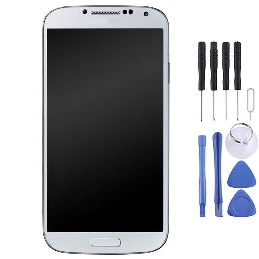 Pantalla LCD original + panel táctil con marco para Galaxy S4 / i9505, para Galaxy S4 LTE / i9505