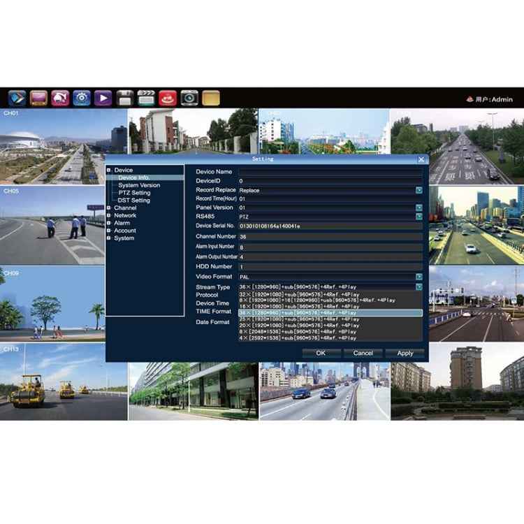 N4B7M 4Ch 960P P2P ONVIF 1.3 Mega Pixel IP Camera NVR Kit, Support Night Vision / Motion Detection, IR Distance: 20m