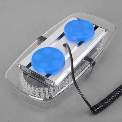25W 240-LED Warning Mini Light Bar Strobe Waterproof Light, Yellow Light