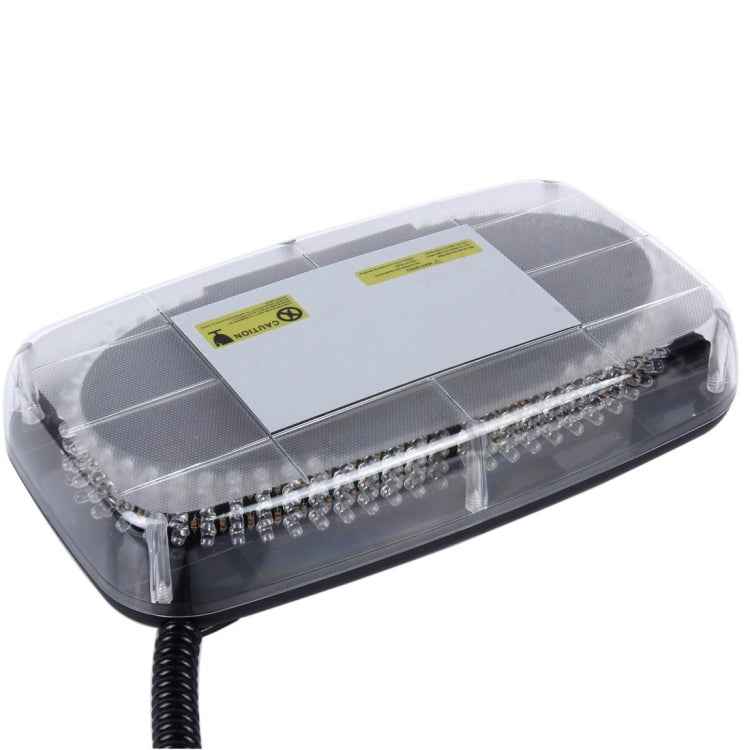 25W 240 LED Warning Mini Light Bar Strobe Light, Yellow Light