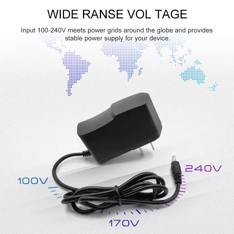 DC 2.5mm Jack AC Travel Charger for Tablet PC, Output: DC 5V / 2A, S-TC-2330A, S-TC-2330B, S-TC-2330C, S-TC-2330D