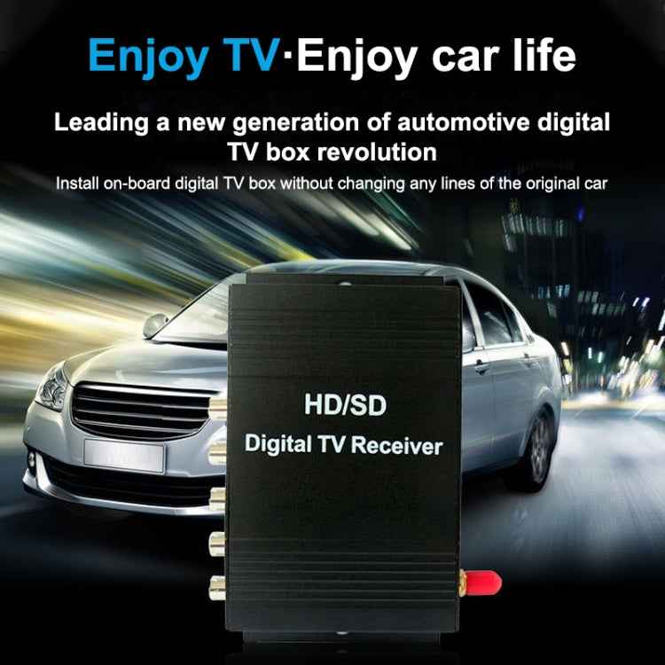 High Speed ISDB-T Mobile Digital Car TV Receiver, Suit for Brazil / Peru / Chile etc. South America Market