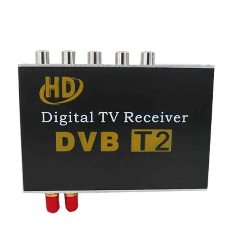 High Speed 90km/h H.264 / AVC MPEG4 Mobile Digital Car DVB-T2 TV Receiver, Suit for Europe / Singapore / Thailand / Africa ect. Market