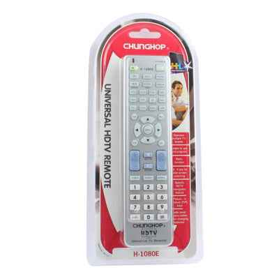 Chunghop Universal TV Remote Control with Specific HDTV Navigation Feature (H-1080E)