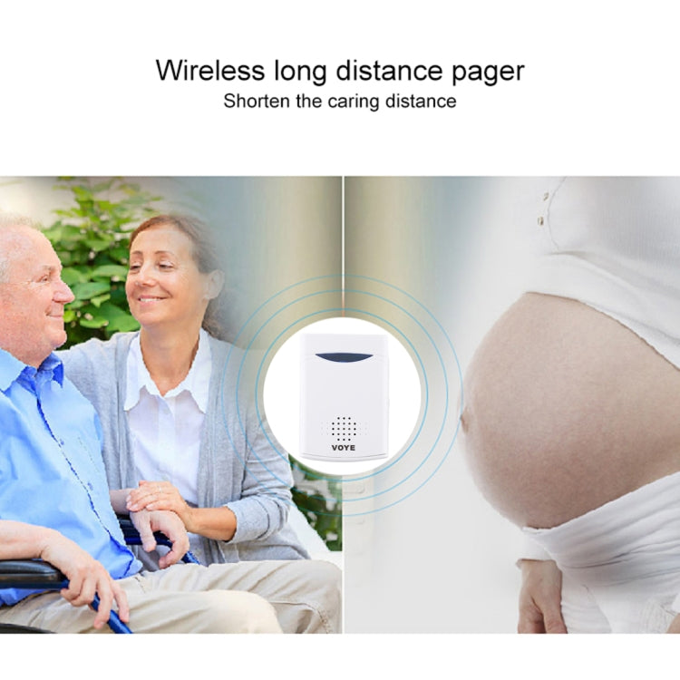 VOYE V006A Home Music Remote Control Wireless Doorbell with 38 Polyphony Sounds