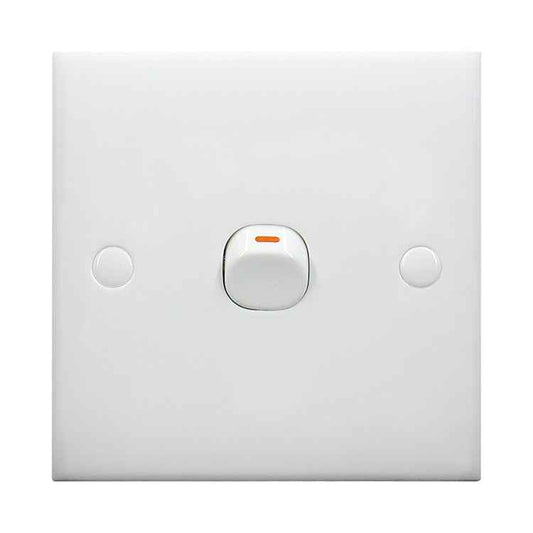 Electric Wall Switch (Size: 86 x 86mm), 1 Switch