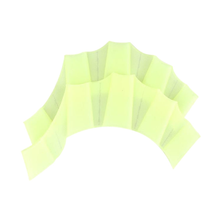Finger Flexible Silicone Swimming Gloves (Large Size)