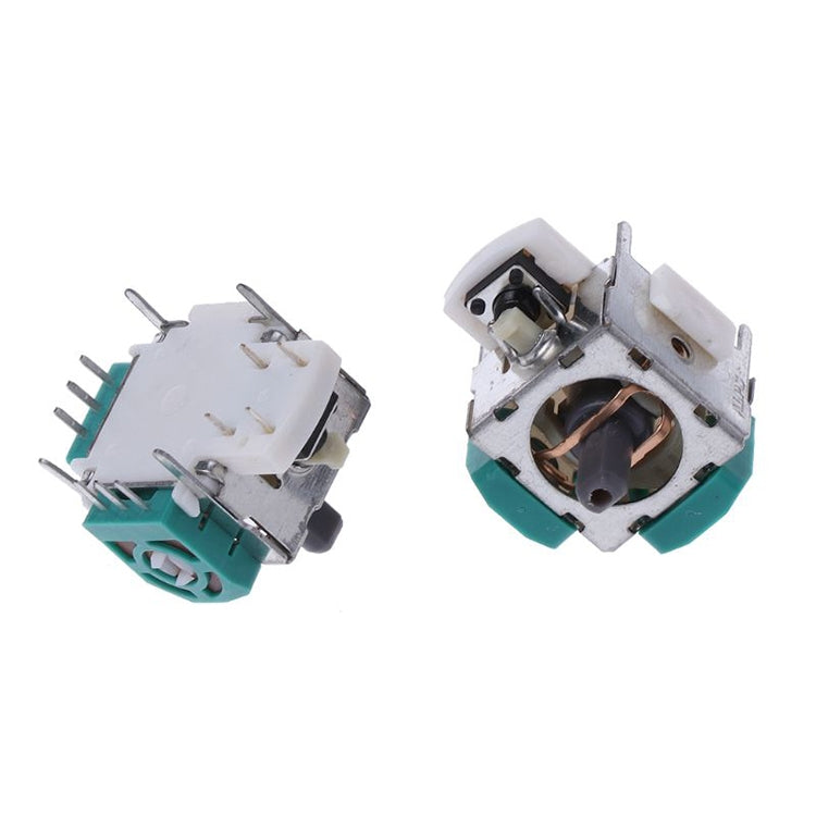 OEM Version Joystick Control Lever(Thick Shaft) 3D Green for XBOX / PS2, For XBOX / PS2