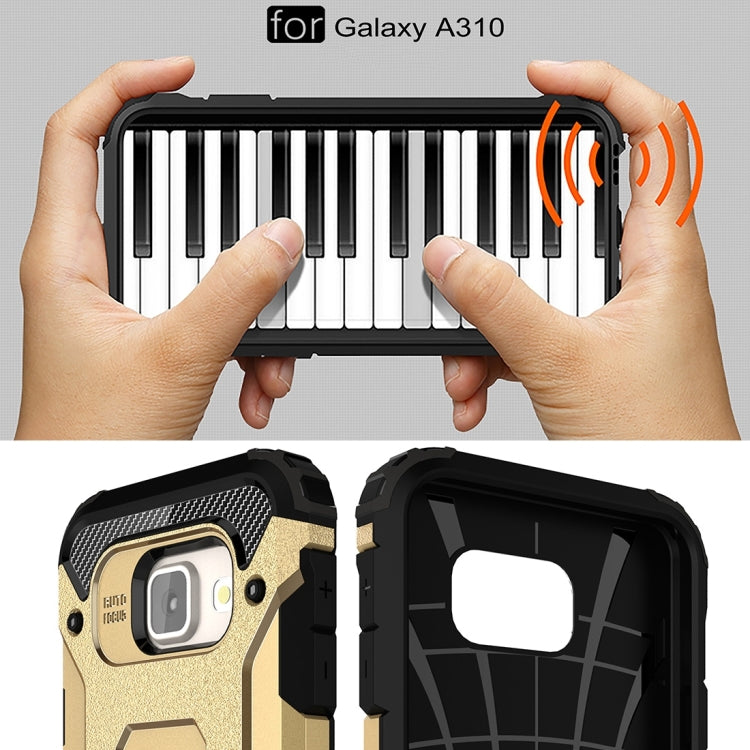 For Galaxy A3 (2016) / A310 Tough Armor TPU + PC Combination Case, For Galaxy A3 (2016) / A310