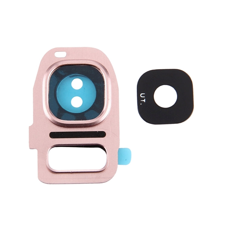 For Galaxy S7 / G930 10pcs Rear Camera Lens Cover + Flashlight Bracker, Galaxy S7, For Galaxy S7 / G930, For S7 / G930 Lens Cover Black, For Samsung Galaxy S7 / G930