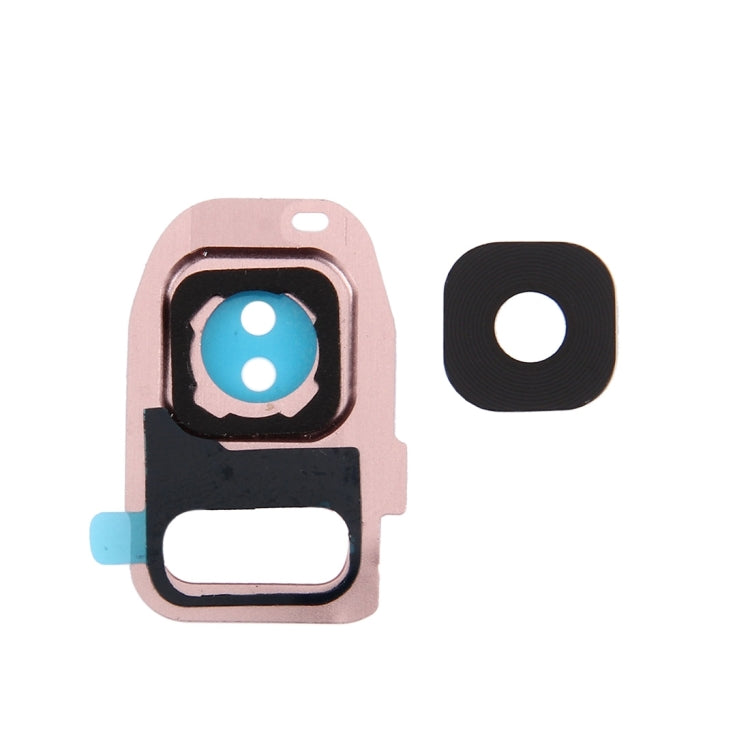 For Galaxy S7 / G930 10pcs Rear Camera Lens Cover + Flashlight Bracker, Galaxy S7, For Galaxy S7 / G930, For S7 / G930 Lens Cover Black, For Samsung Galaxy S7 / G930