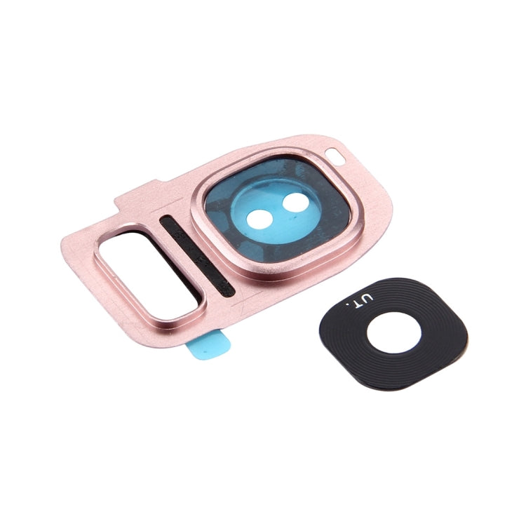 For Galaxy S7 / G930 10pcs Rear Camera Lens Cover + Flashlight Bracker, Galaxy S7, For Galaxy S7 / G930, For S7 / G930 Lens Cover Black, For Samsung Galaxy S7 / G930