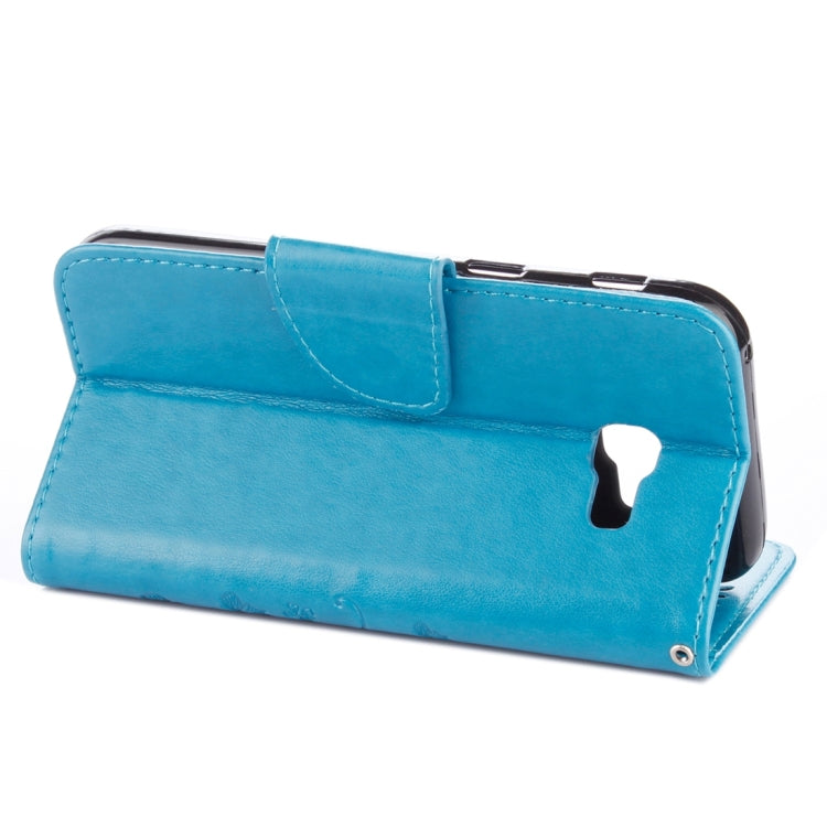 For Galaxy A5 (2017) / A520 Butterflies Love Flowers Embossing Horizontal Flip Leather Case with Holder & Card Slots & Wallet & Lanyard, For Galaxy A5 (2017)