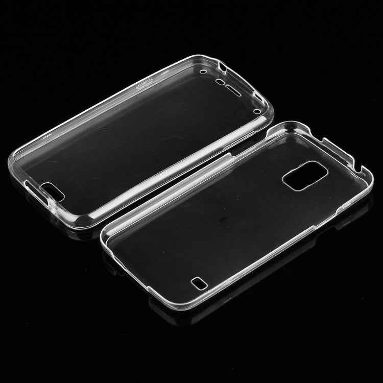 For Galaxy S5 / G900 0.75mm Double-sided Ultra-thin Transparent TPU Protective Case