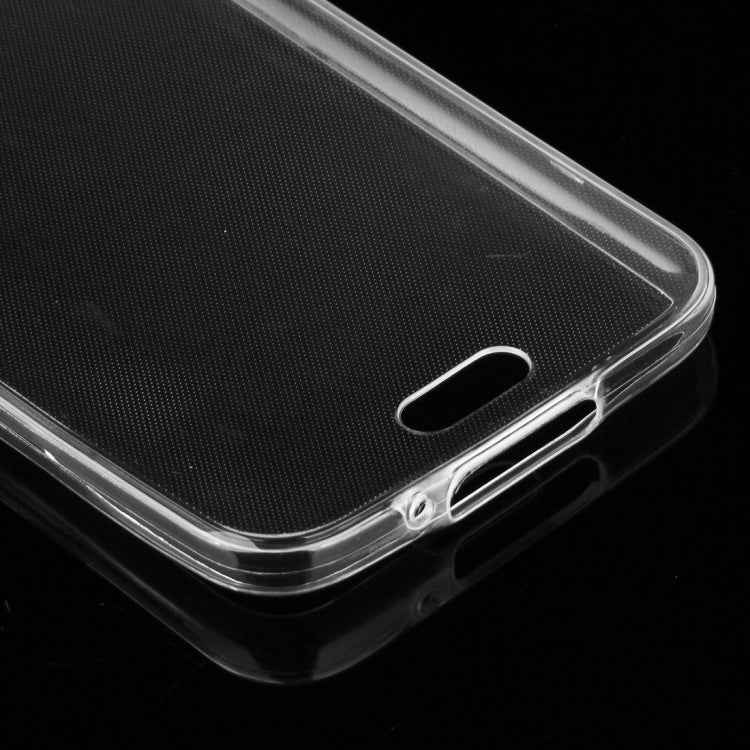 For Galaxy S5 / G900 0.75mm Double-sided Ultra-thin Transparent TPU Protective Case