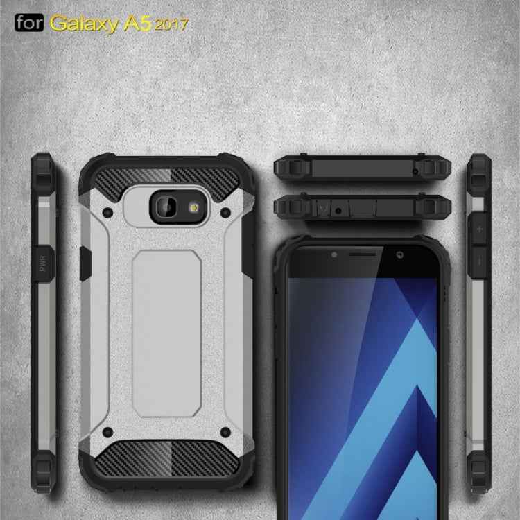 For Galaxy A5 (2017) / A520 Tough Armor TPU + PC Phone Case