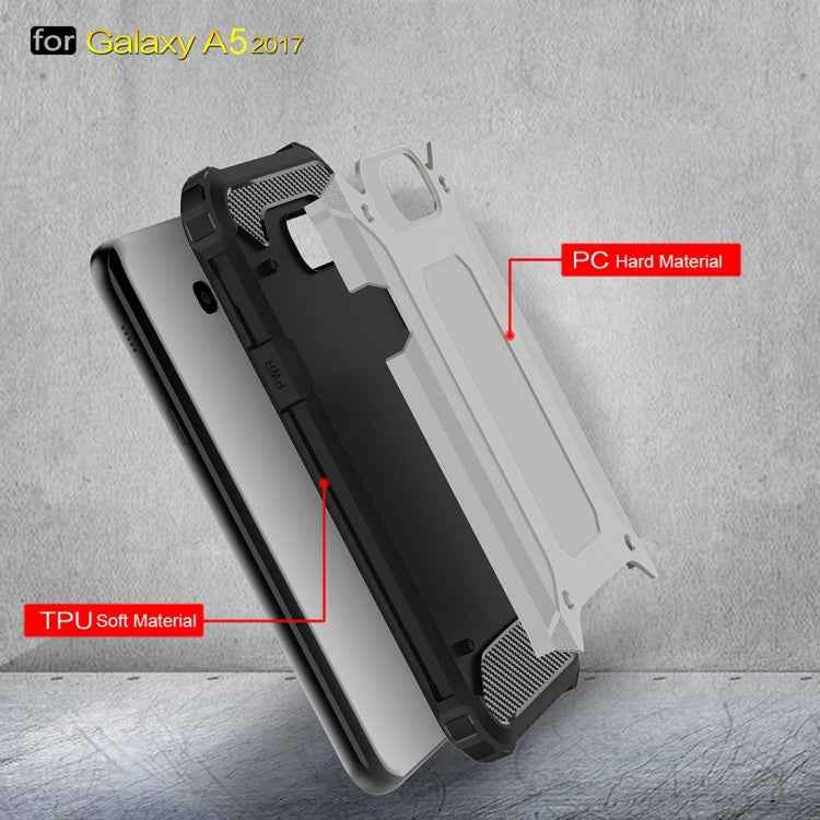 For Galaxy A5 (2017) / A520 Tough Armor TPU + PC Phone Case