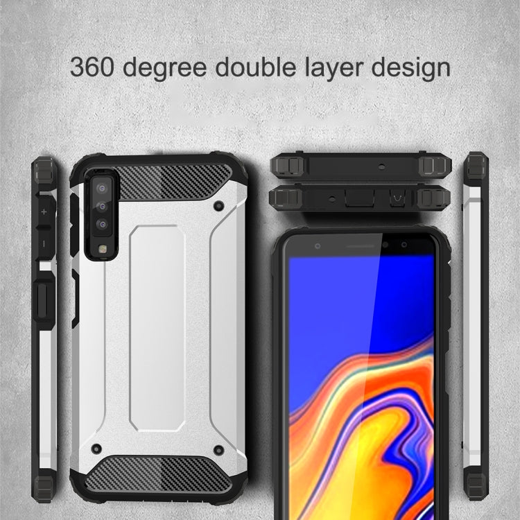 For Galaxy A7 (2018) / A750 Magic Armor TPU + PC Combination Case