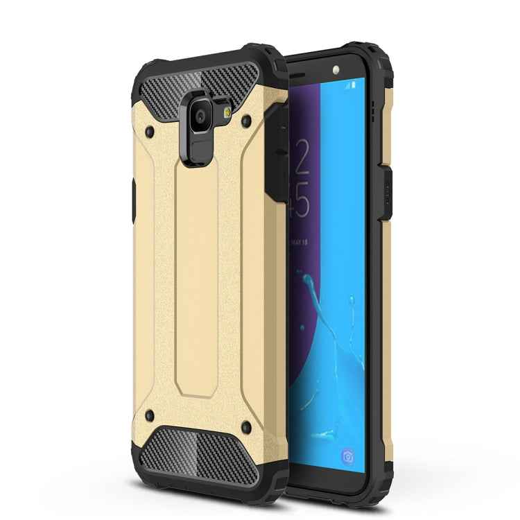 Full-body Rugged TPU + PC Combination Case for Galaxy J6 2018 (EU Version)