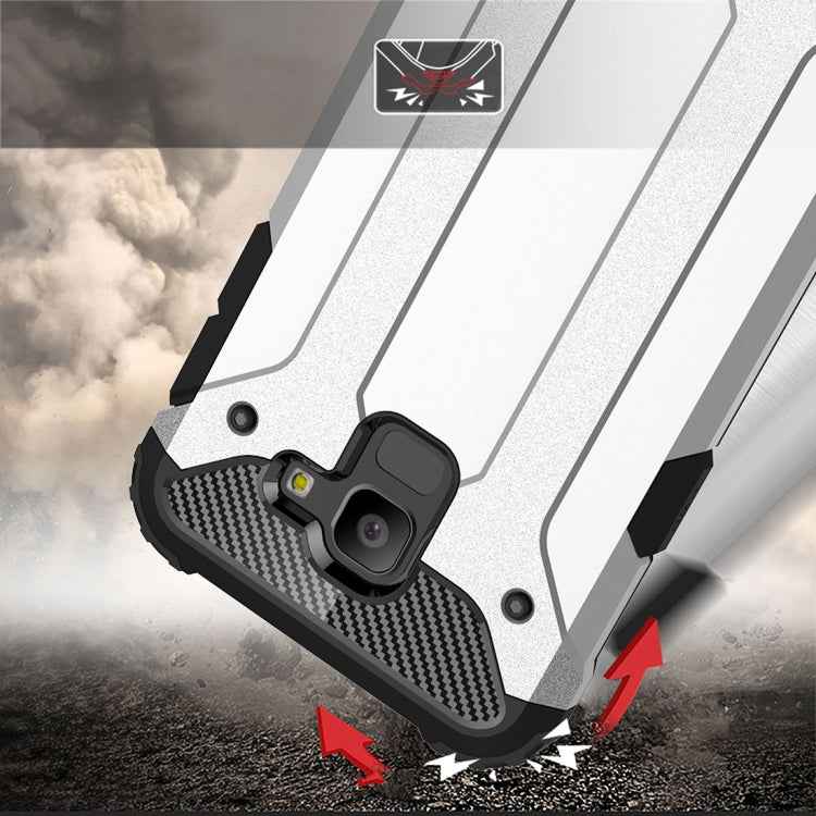 Full-body Rugged TPU + PC Combination Case for Galaxy J6 2018 (EU Version)