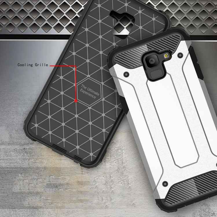 Full-body Rugged TPU + PC Combination Case for Galaxy J6 2018 (EU Version)