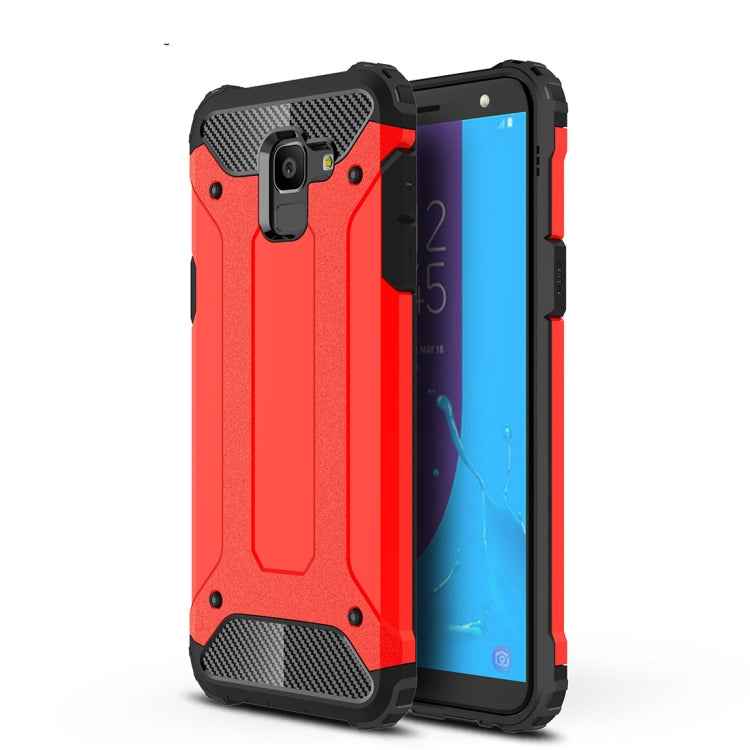 Full-body Rugged TPU + PC Combination Case for Galaxy J6 2018 (EU Version)