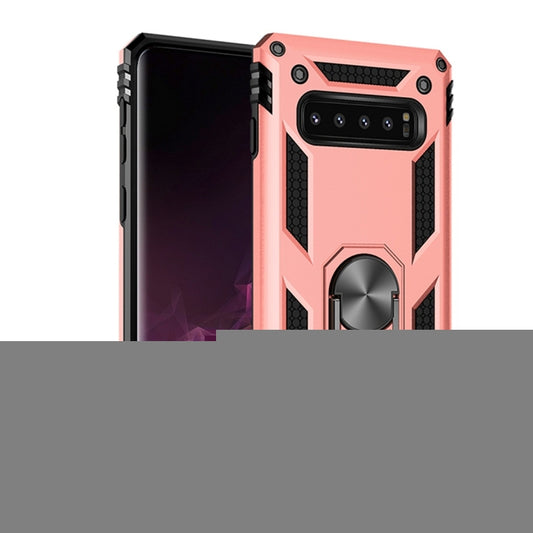 Sergeant Armor Shockproof TPU + PC Protective Case for Galaxy S10 Plus, with 360 Degree Rotation Holder, For Galaxy S10 Plus