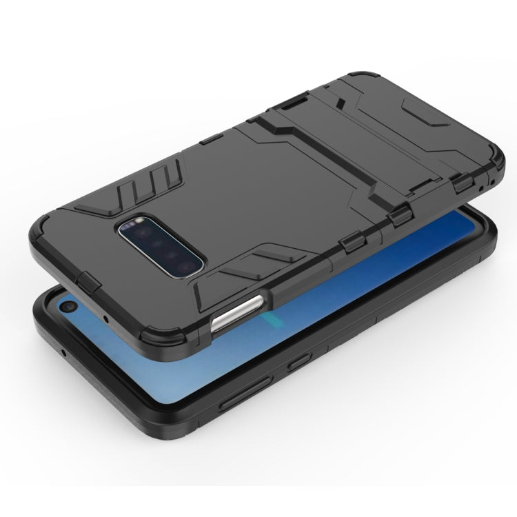 Shockproof PC + TPU Case for Galaxy S10e, with Holder