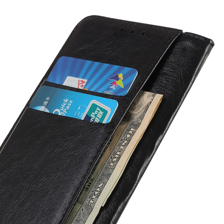 Magnetic Retro Crazy Horse Texture Horizontal Flip Leather Case for Galaxy A40, with Holder & Card Slots & Photo Frame, For Galaxy A40