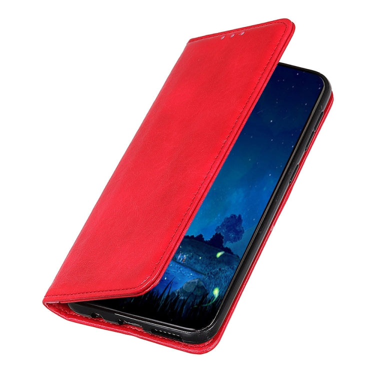 Magnetic Retro Crazy Horse Texture Horizontal Flip Leather Case for Galaxy A40, with Holder & Card Slots & Photo Frame, For Galaxy A40
