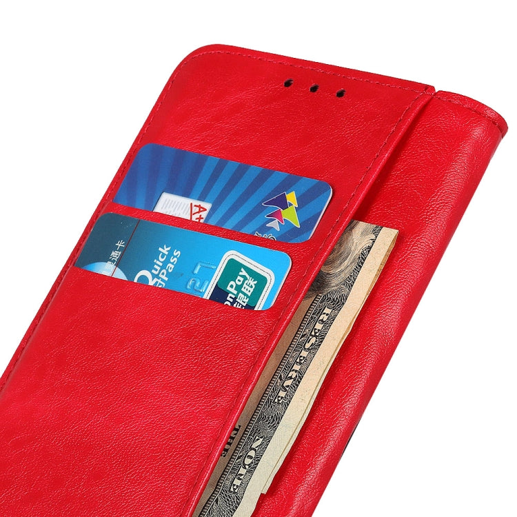 Magnetic Retro Crazy Horse Texture Horizontal Flip Leather Case for Galaxy A40, with Holder & Card Slots & Photo Frame, For Galaxy A40