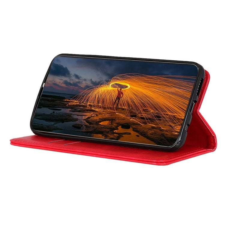 Magnetic Retro Crazy Horse Texture Horizontal Flip Leather Case for Galaxy A40, with Holder & Card Slots & Photo Frame, For Galaxy A40