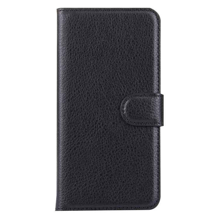 For Galaxy S6 / G920 Litchi Texture Horizontal Flip Leather Case with Holder & Card Slots & Wallet